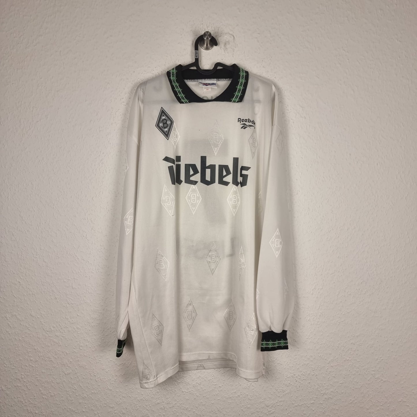 Trikot - Borussia Mönchengladbach - Karlheinz Pflipsen - 1995/1996 - XXL - Heim