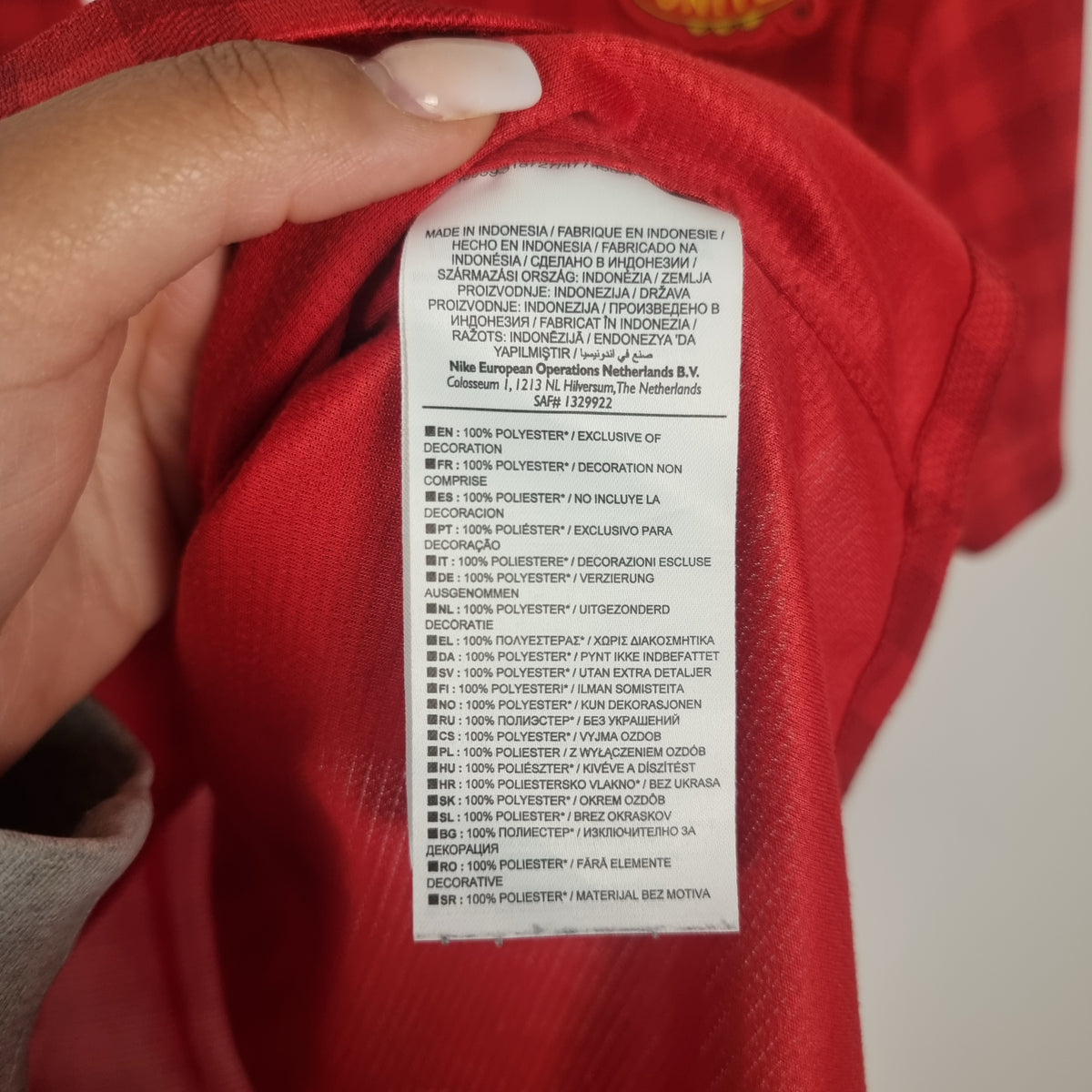 Jersey - Manchester United - 2012/2013 - L - Home