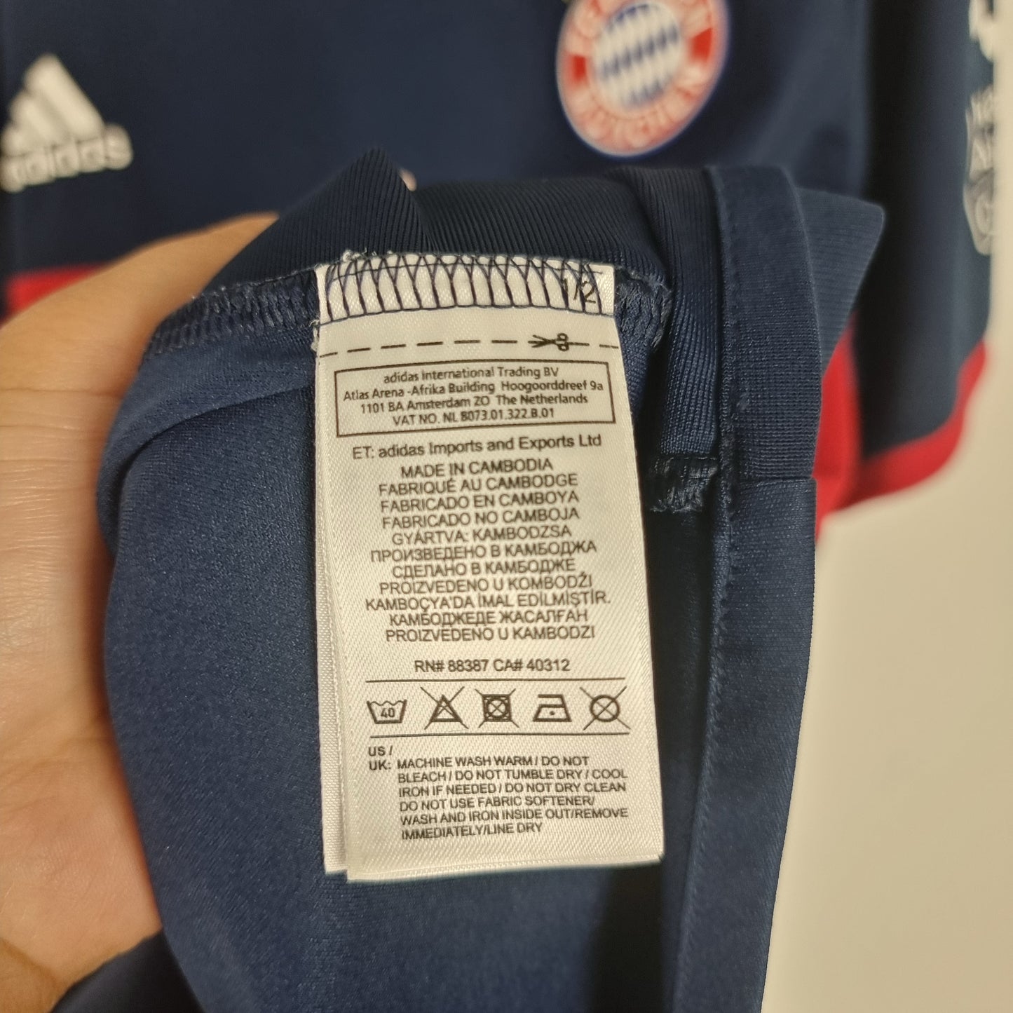 Trikot - FC Bayern München - Thomas Müller - 2017/2018 - XL - Auswärts