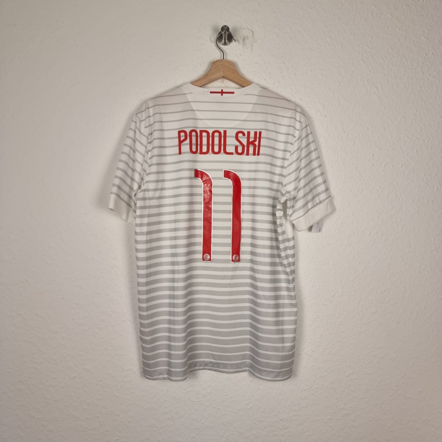 Trikot - Inter Mailand - Lukas Podolski - 2014/2015 - L - Auswärts