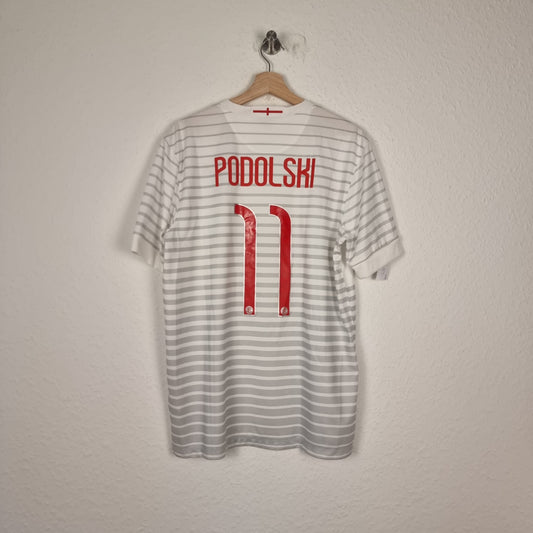 Trikot - Inter Mailand - Lukas Podolski - 2014/2015 - L - Auswärts