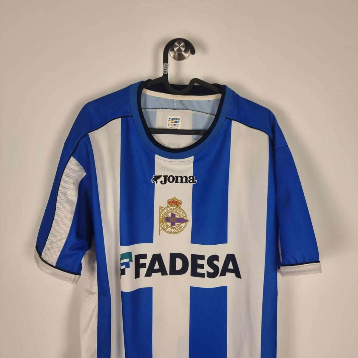 Jersey - Deportivo La Coruña - Juan Carlos Valerón - 2003/2004 - XL - Home