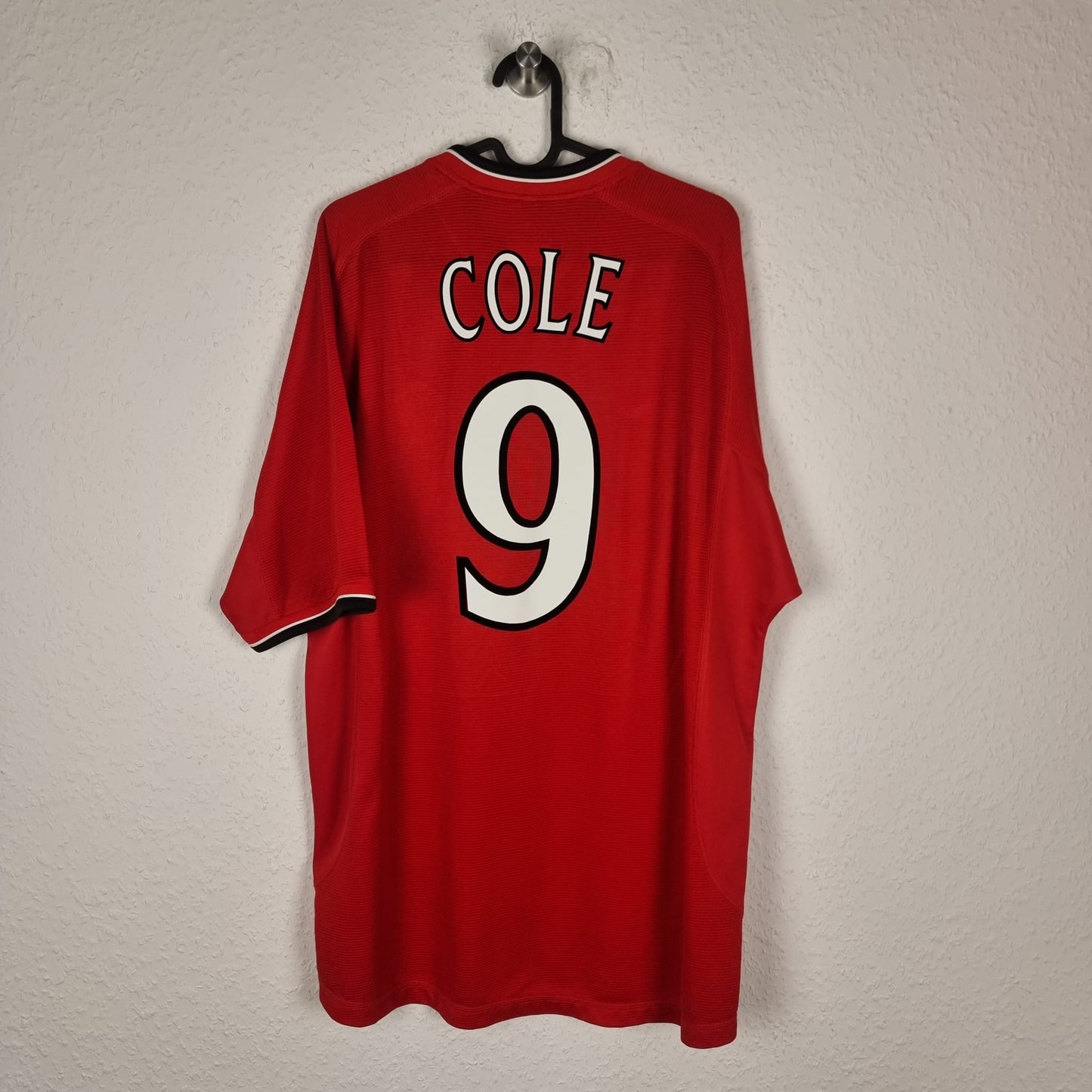 Trikot - Manchester United - Andy Cole - 2001/2002 - XL -  Heim