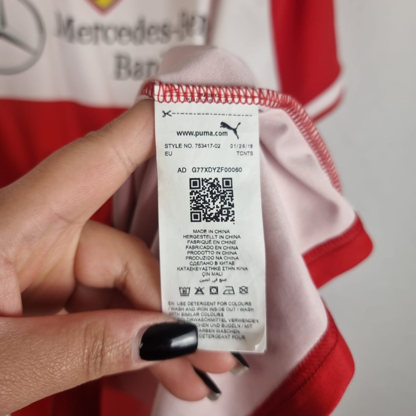 Trikot - VfB Stuttgart - 2018/2019 - 3XL - Auswärts