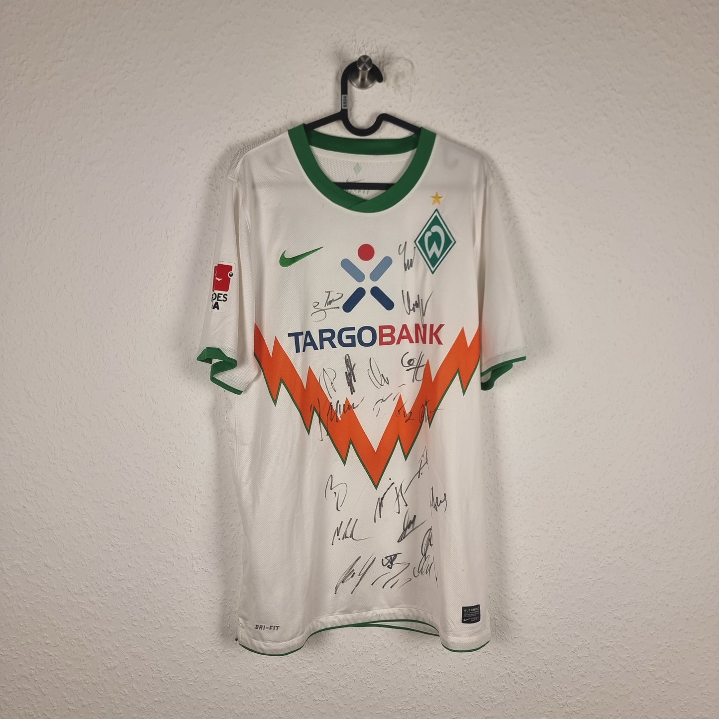 Trikot - SV Werder Bremen - Schmidt - 2010/2011 - L - Auswärts - Player Issue
