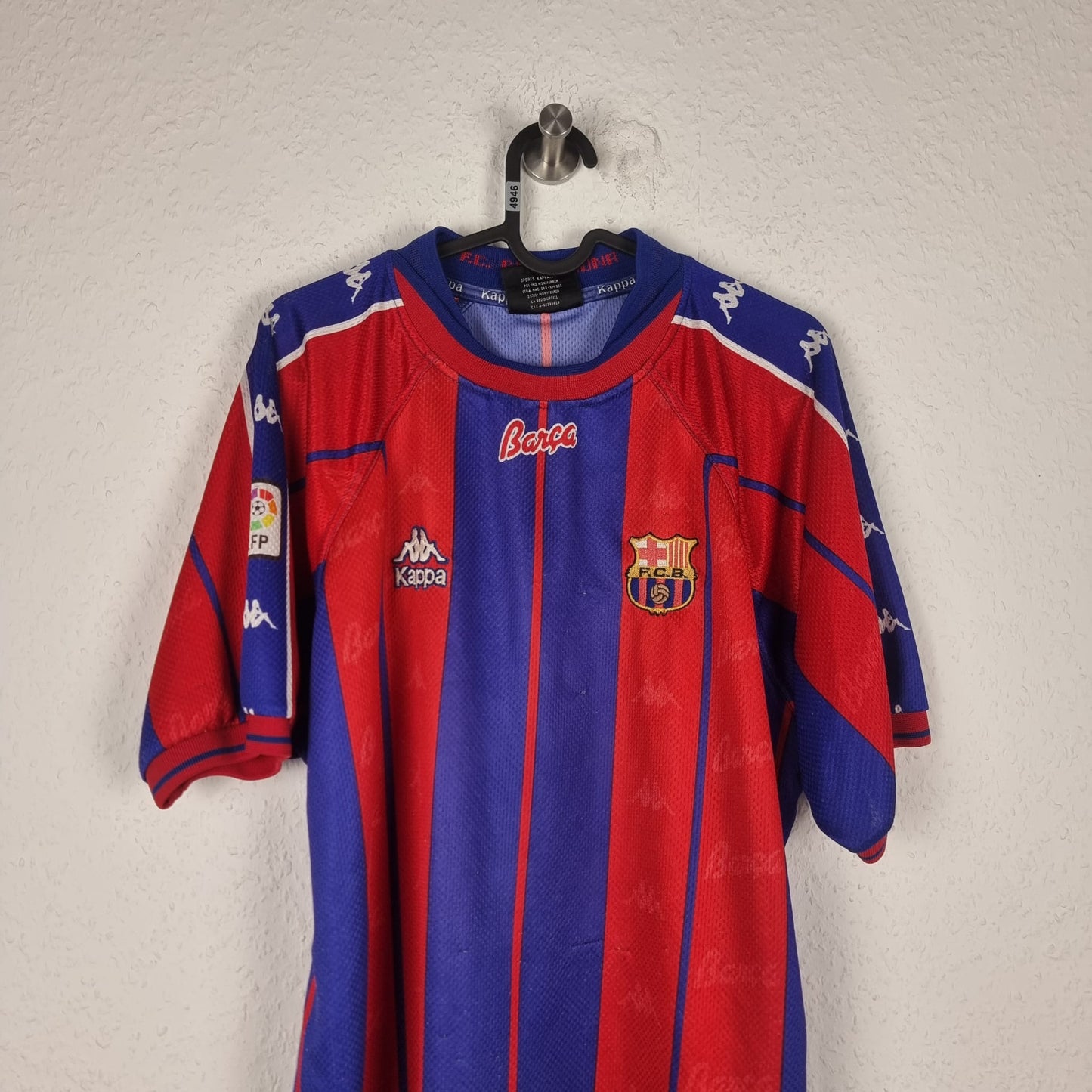 Trikot - FC Barcelona - Iván de la Peña - 1997/1998 - XL - Heim