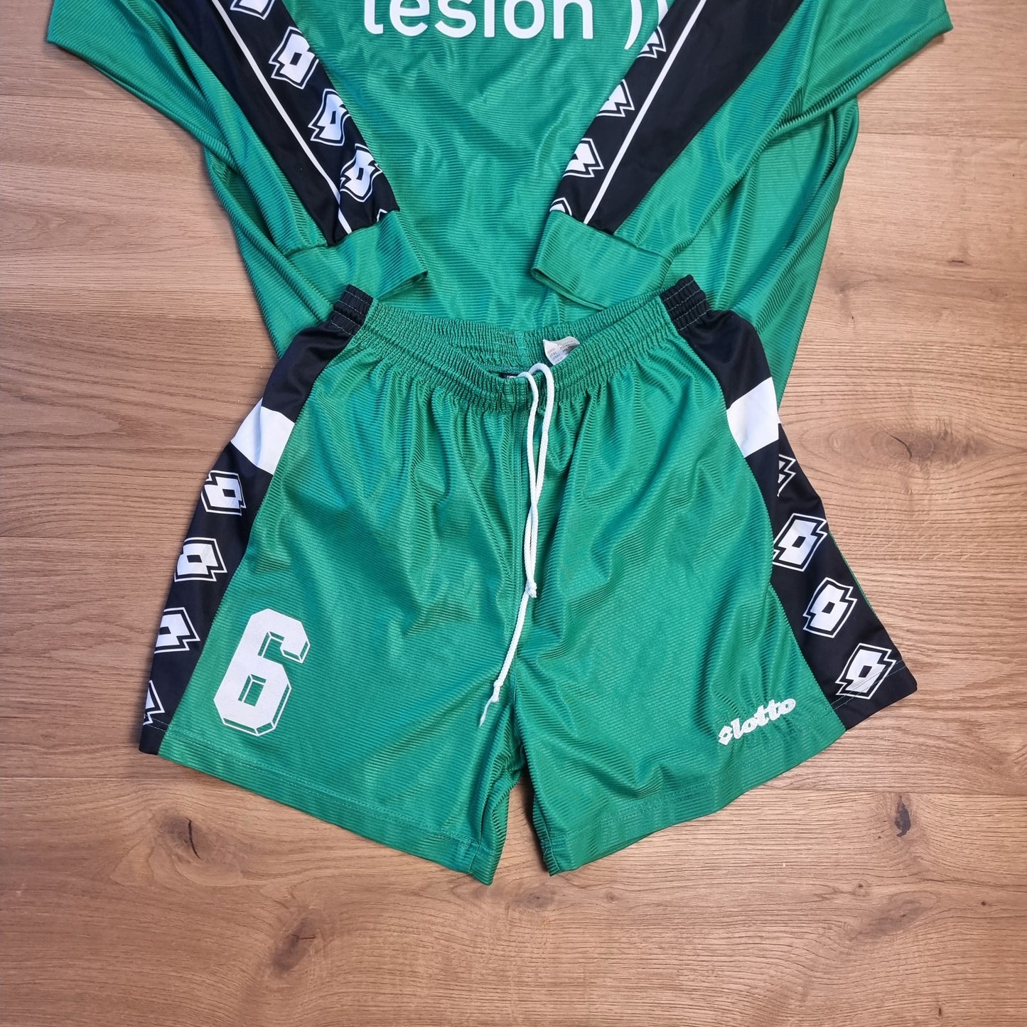 Jersey with shorts - VfR Mannheim - Arnold Dybek - 2001/2002 - XL - Home - matchworn