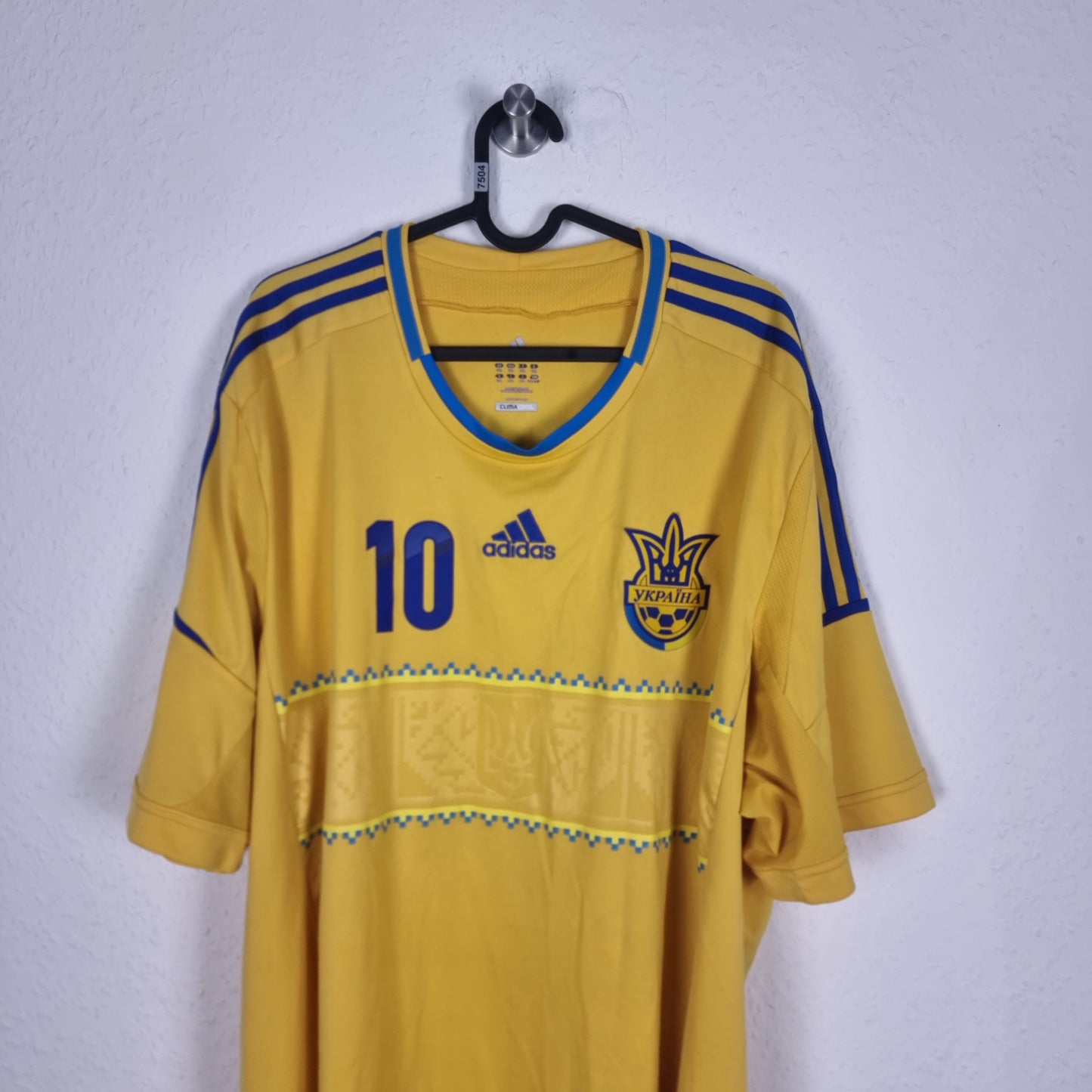 Trikot - Ukraine - Andrij Woronin - 2012/2013 - 3XL - Heim