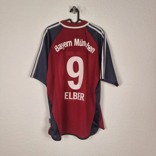 Trikot - FC Bayern München -  Giovane Élber - 2001/2002 - L - Heim