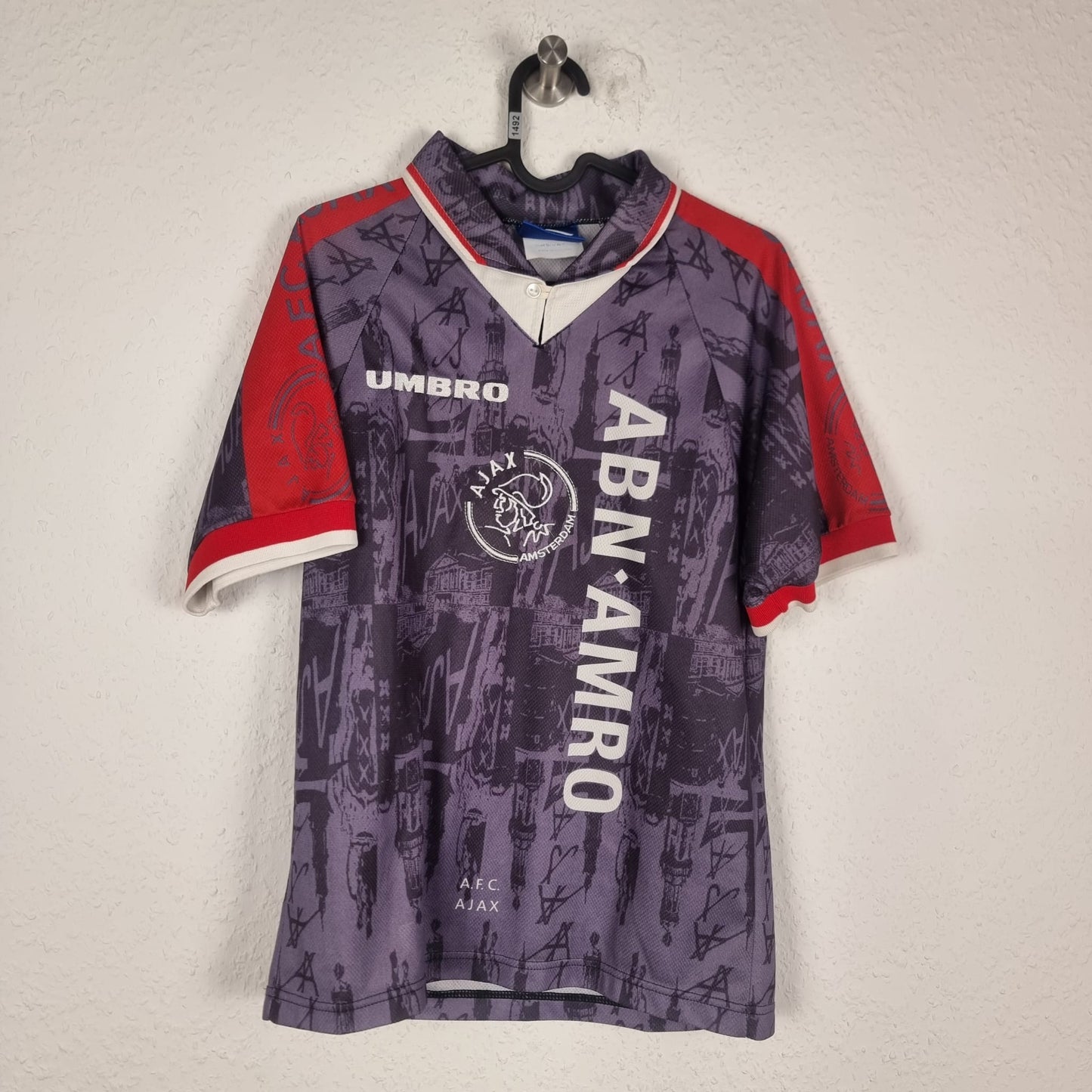 Jersey - Ajax Amsterdam - Patrick Kluivert - 1996/1997 - S - Away