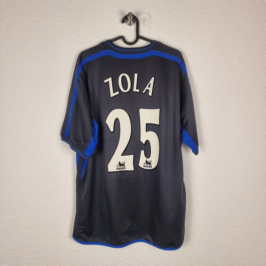 Trikot - Chelsea FC - Gianfranco Zola - 2002/2003 - L - Auswärts