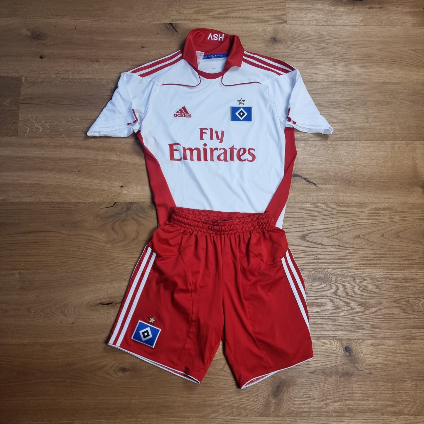 Trikot mit Hose - Hamburger SV - 2010/2011 - S/176 - Heim