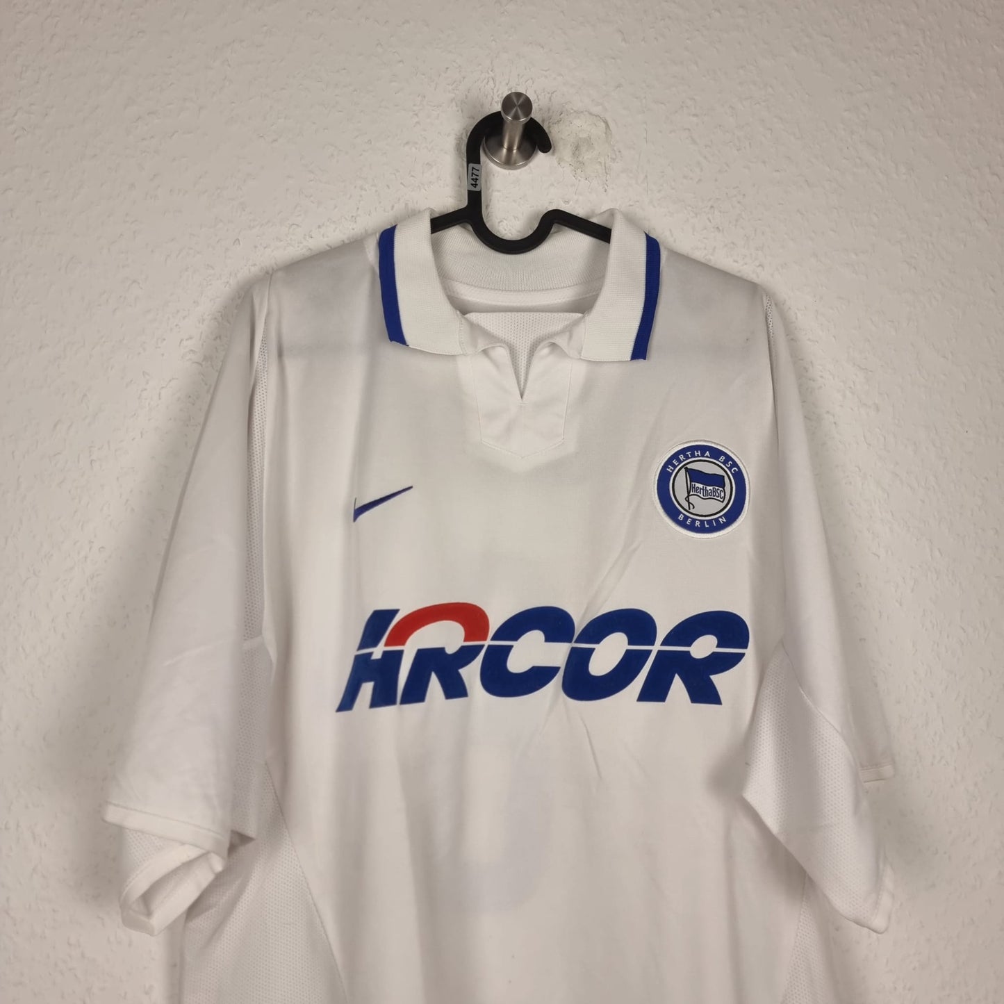 Trikot - Hertha BSC - Bart Goor - 2002/2003 - XL - Auswärts