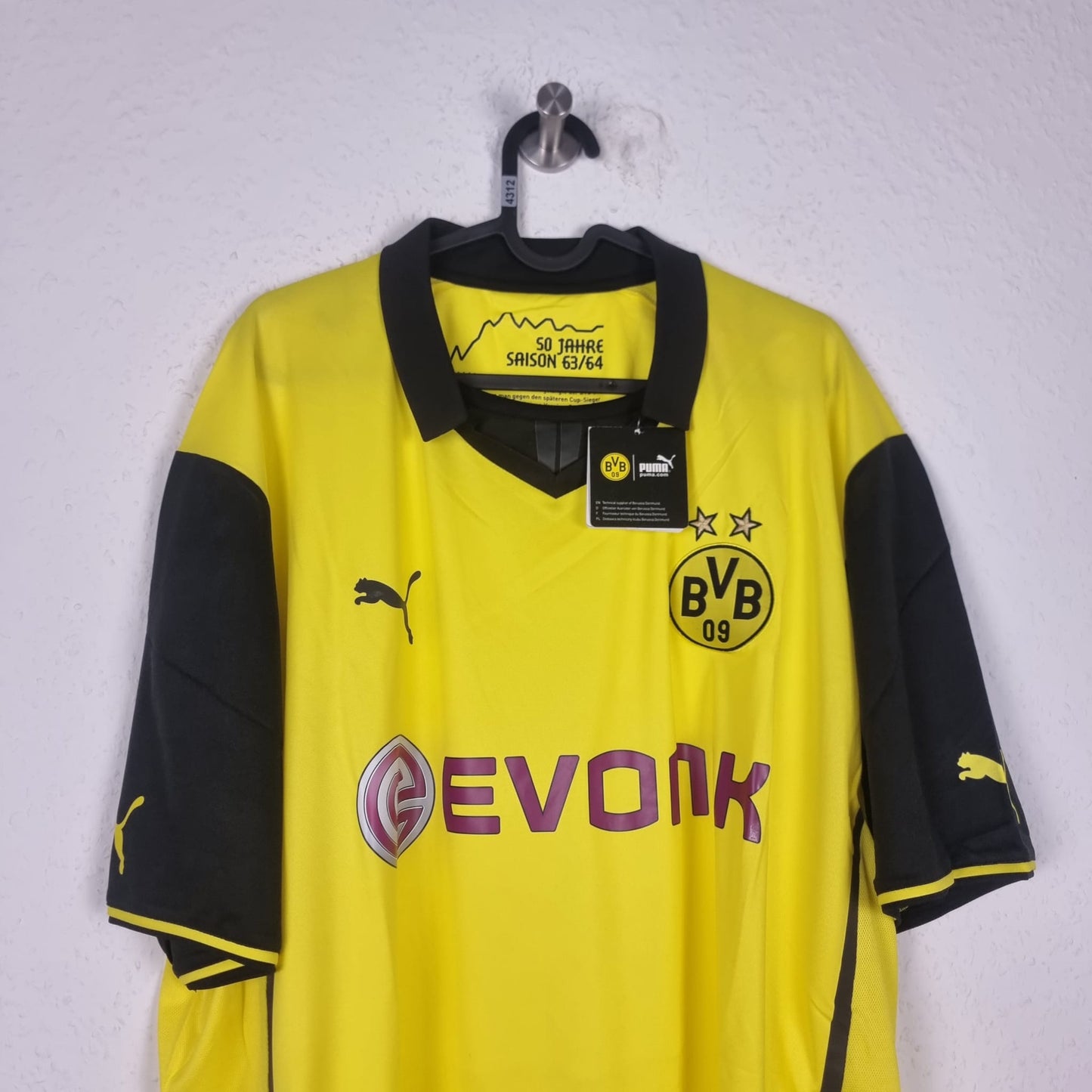 Trikot - Borussia Dortmund (BVB) - 2013/2014 - 4XL - Heim - Neu