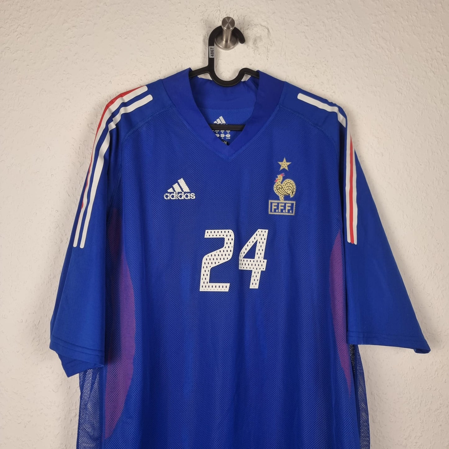Trikot - Frankreich - René Girard - 2002 - XL - Heim - Player Issue