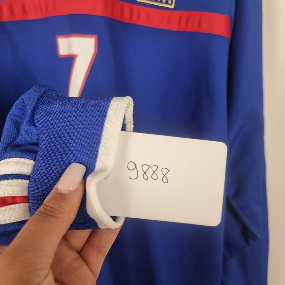 Jersey - France - Steve Marlet - 2000/2001 - XL - Home - match-worn