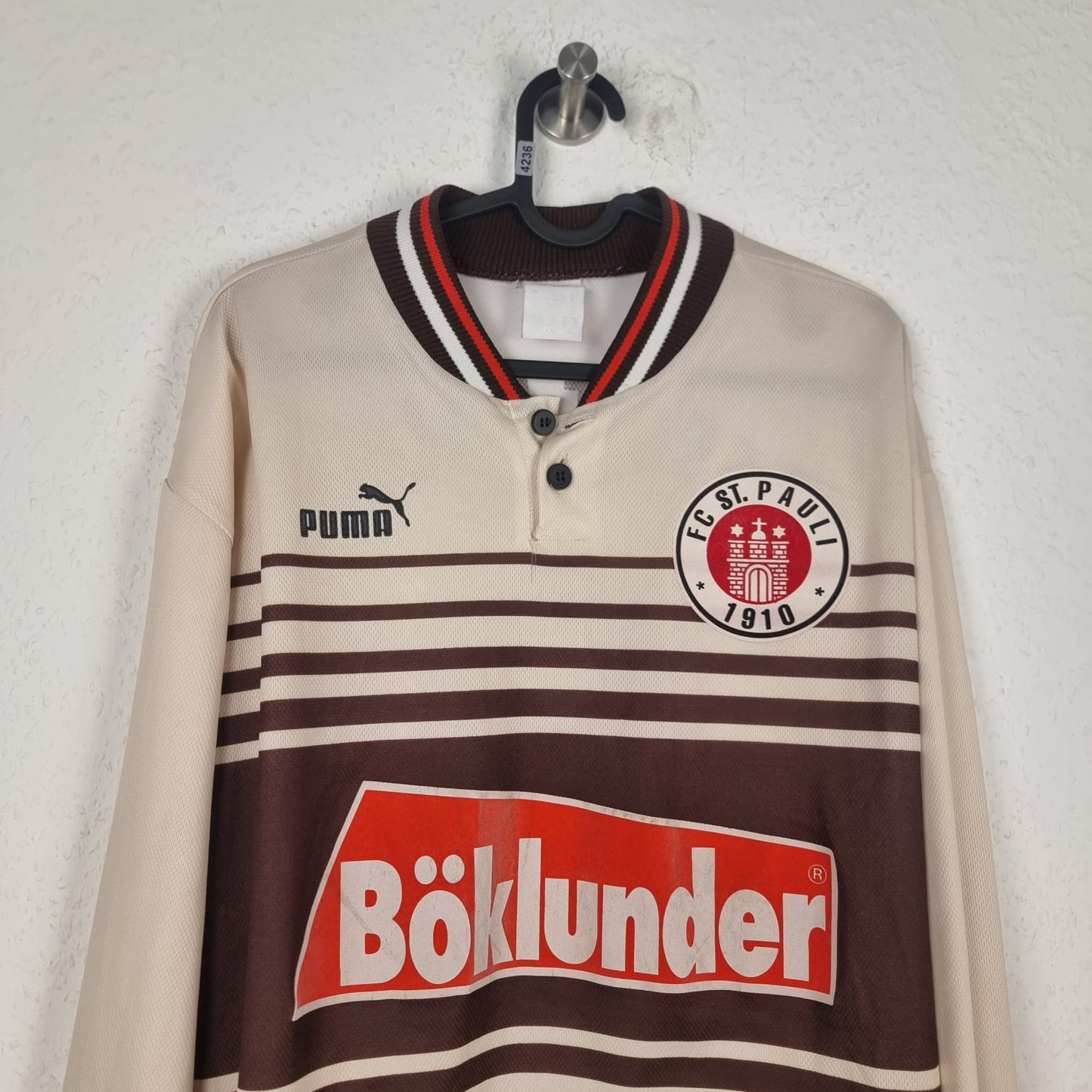 Trikot - FC St. Pauli - 1997/1998 - XL - Heim - Player Issue