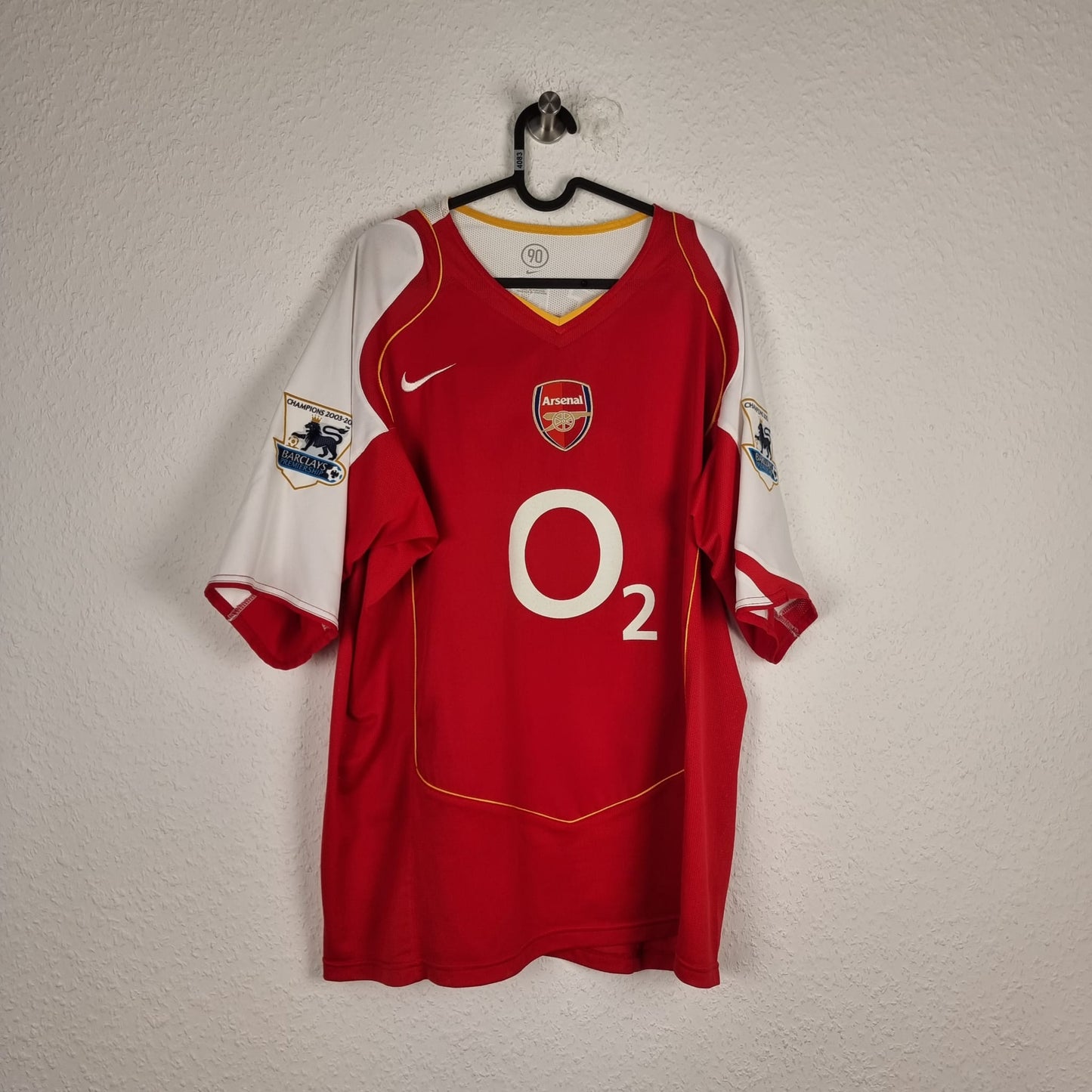 Trikot - Arsenal FC - Thierry Henry - 2004/2005 - XL - Heim