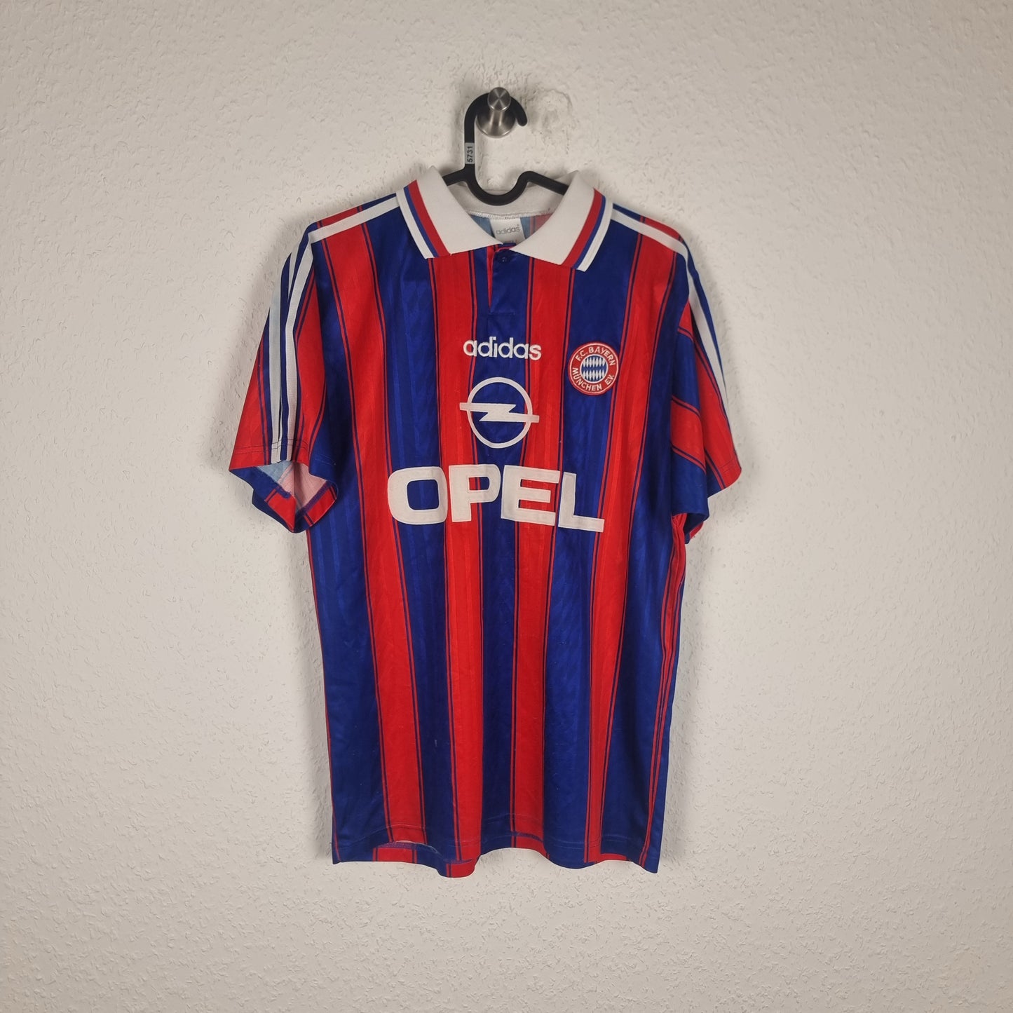 Trikot - FC Bayern München - Jürgen Klinsmann - 1995/1996 - S - Heim