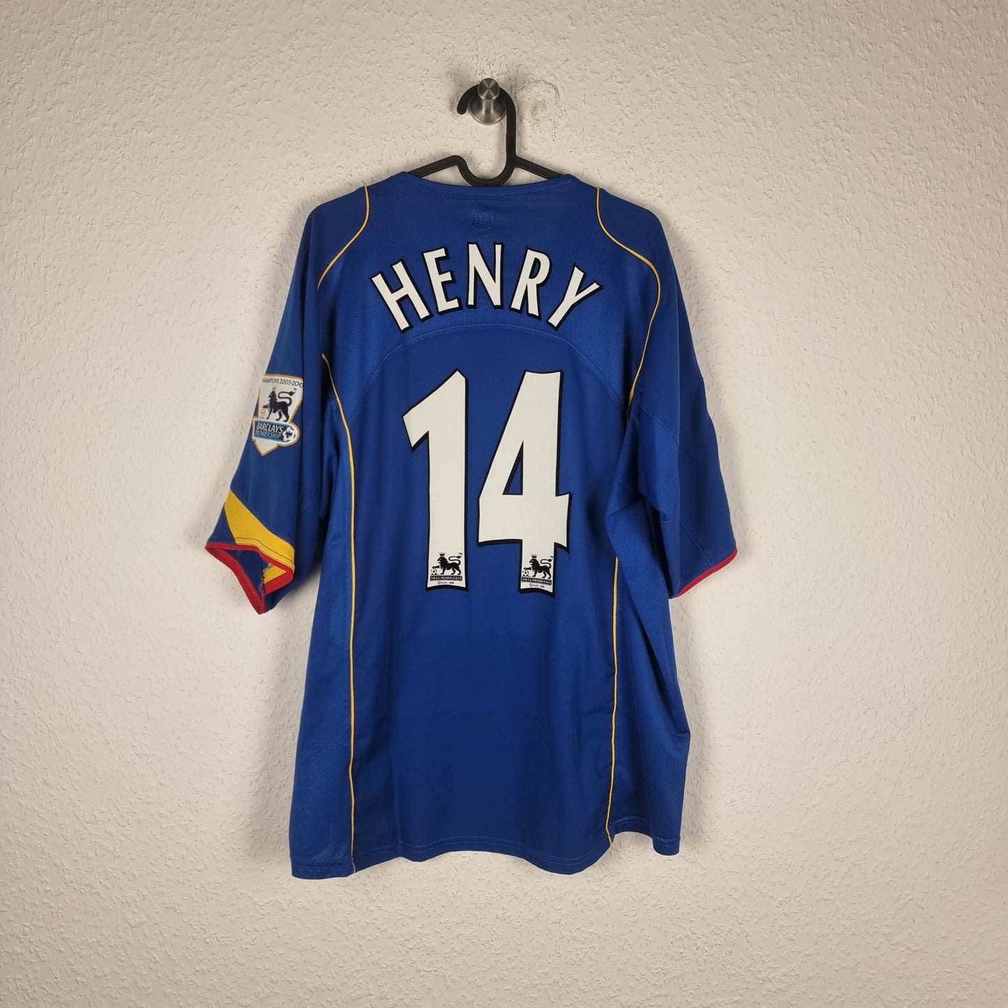 Jersey - Arsenal London - Thierry Henry - 2004/2005 - XL - Away