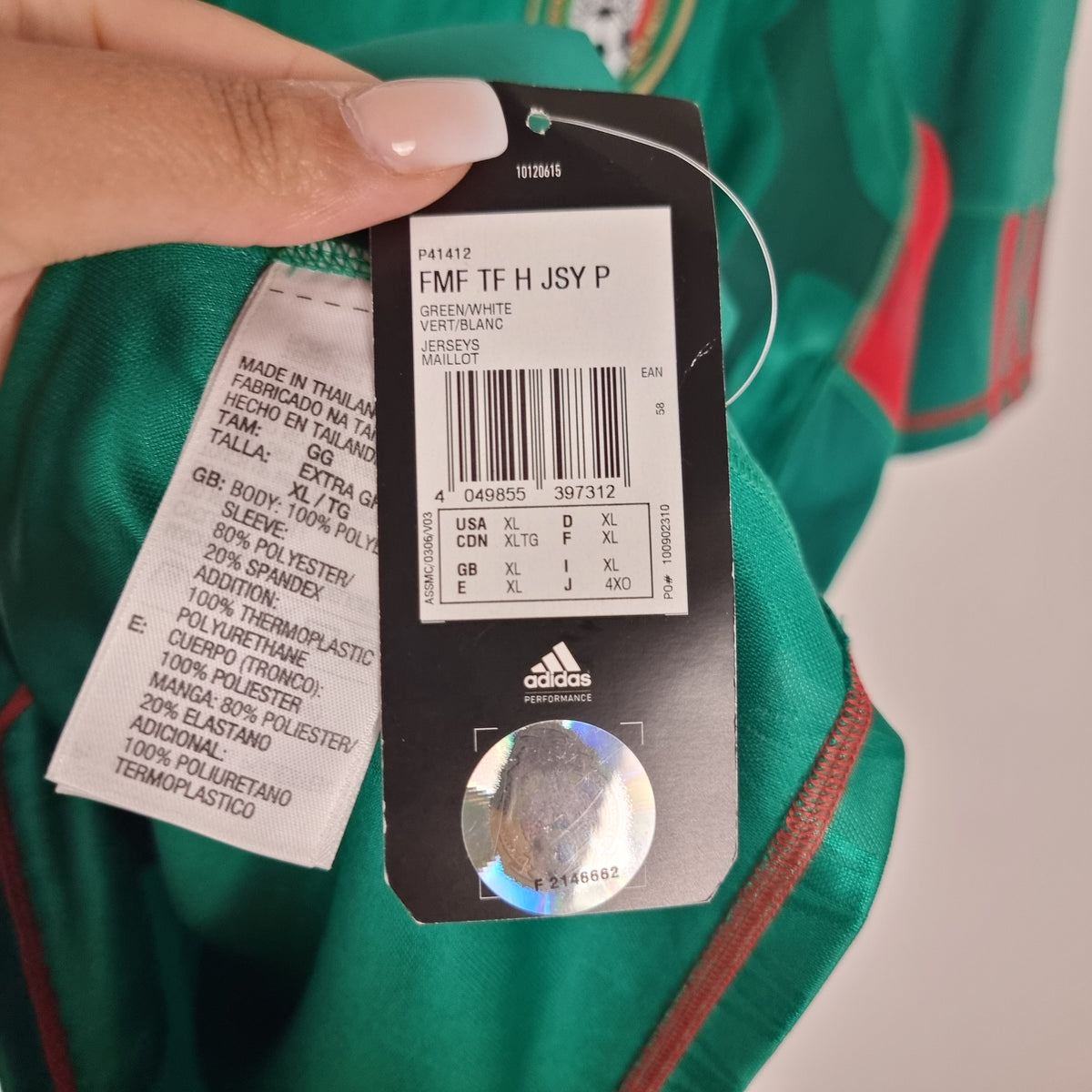 Trikot - Mexiko - 2010/2011 - XL - Heim - Neu