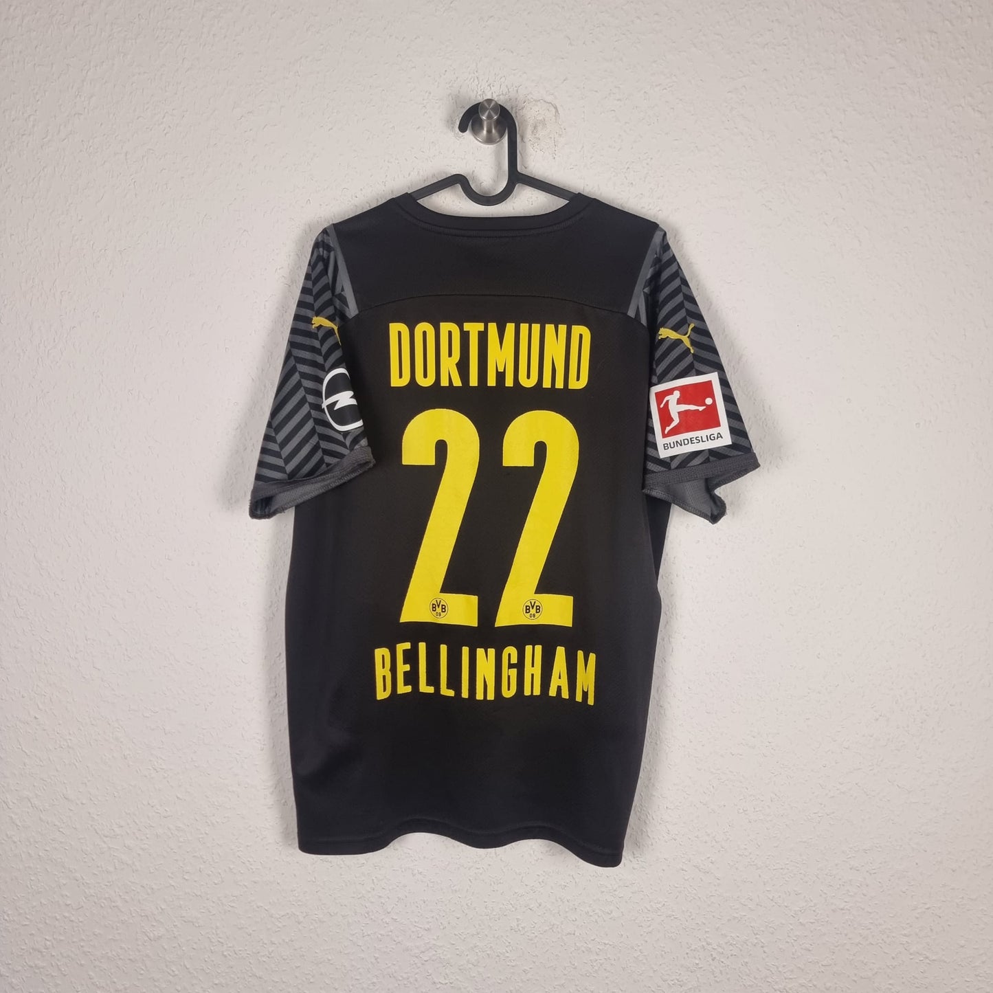 Trikot - Borussia Dortmund (BVB) - Jude Bellingham - 2021/2022 - L - Auswärts