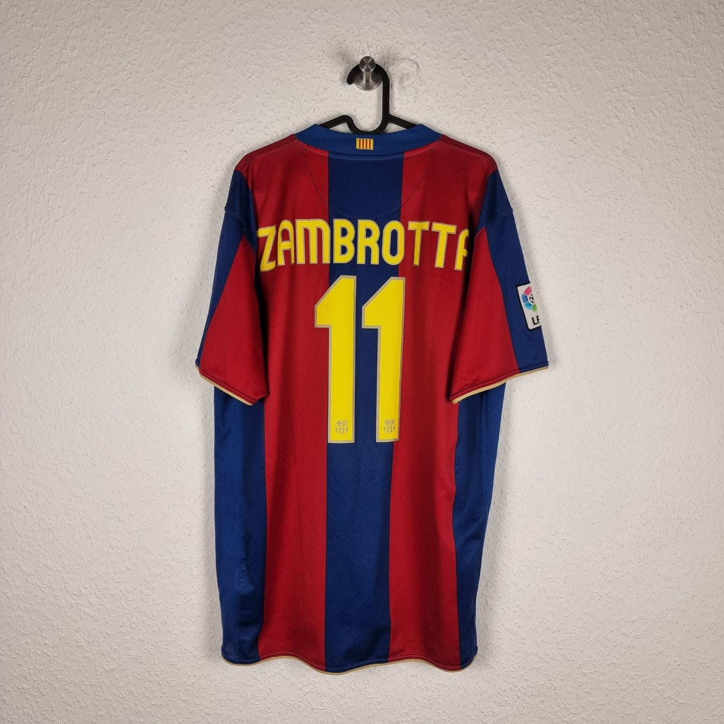 Jersey - FC Barcelona - Gianluca Zambrotta - 2007/2008 - XL - Home