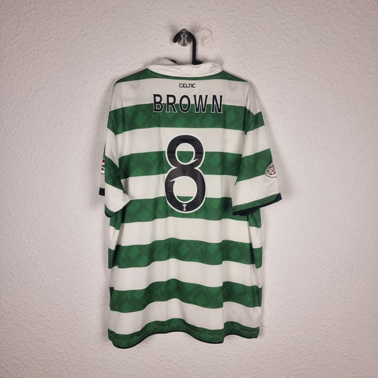 Trikot - Celtic Glasgow - Scott Brown - 2010/2011  - XL - Heim