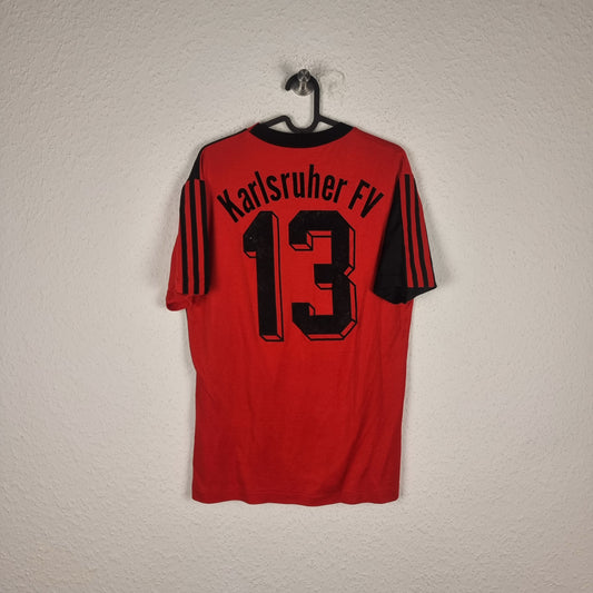 Trikot - Karlsruher FV - 1980er - M - Heim - matchworn