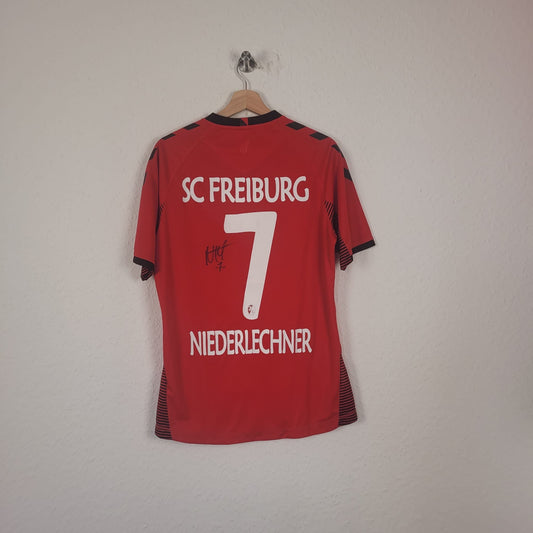 Trikot - SC Freiburg - Florian Niederlechner - 2017/2018 - M - Heim