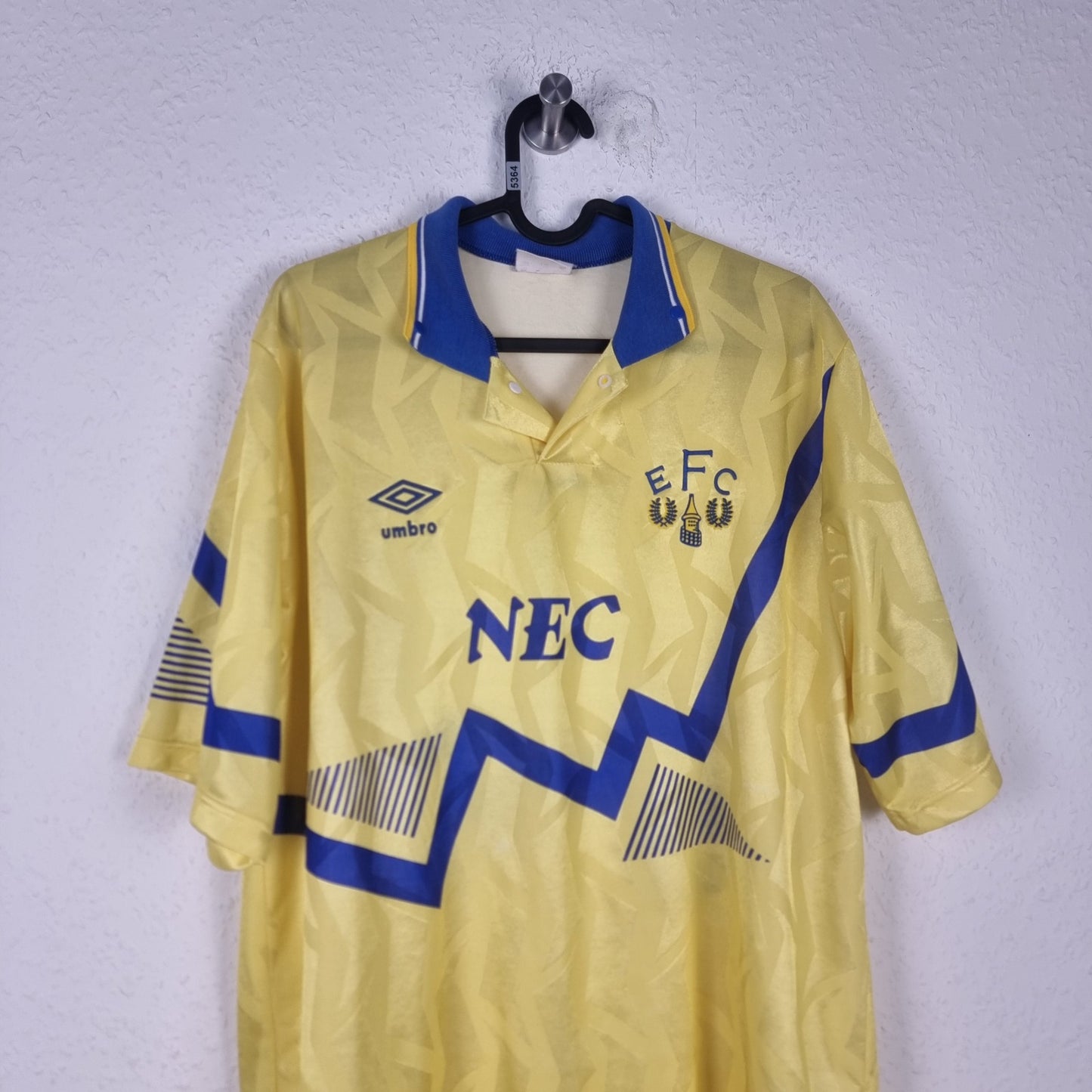 Jersey - Everton FC - 1990/1991 - L - Away
