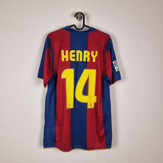 Trikot - Thierry Henry - FC Barcelona - 2007/2008 - M - Heim