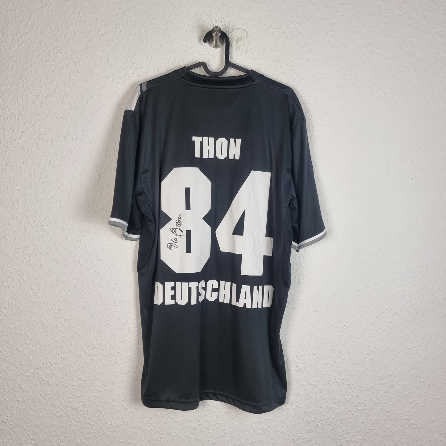 Trikot - Team Deutschland - Olaf Thon - 2014 - L - Tag der Legenden - matchworn