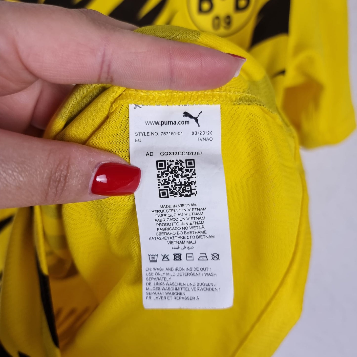 Trikot - Borussia Dortmund (BVB) - Mats Hummels - 2020/2021 - S - Heim