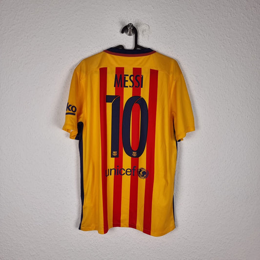 Trikot - FC Barcelona - Lionel Messi - 2015/2016 - M - Auswärts
