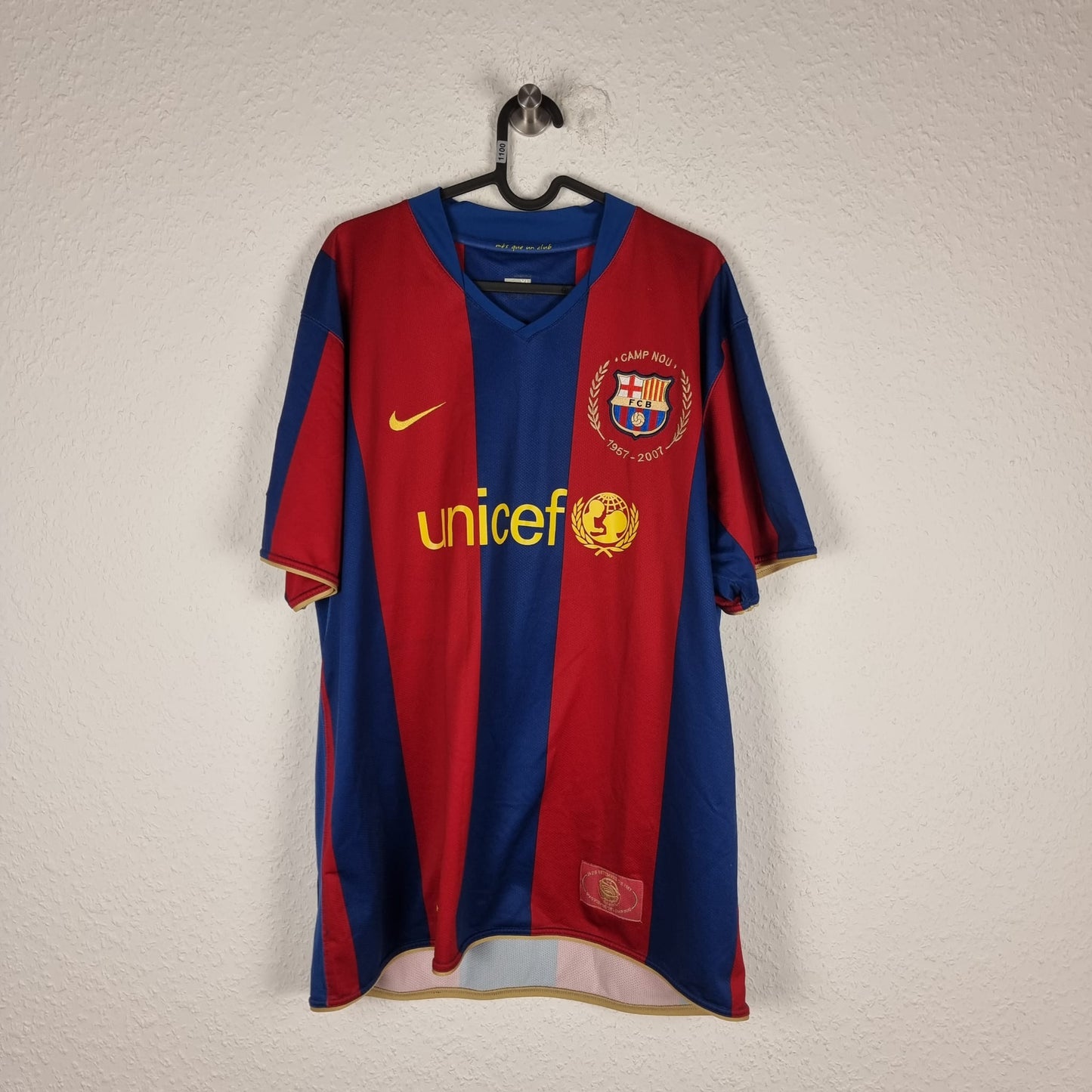 Jersey - FC Barcelona - Gianluca Zambrotta - 2007/2008 - XL - Home