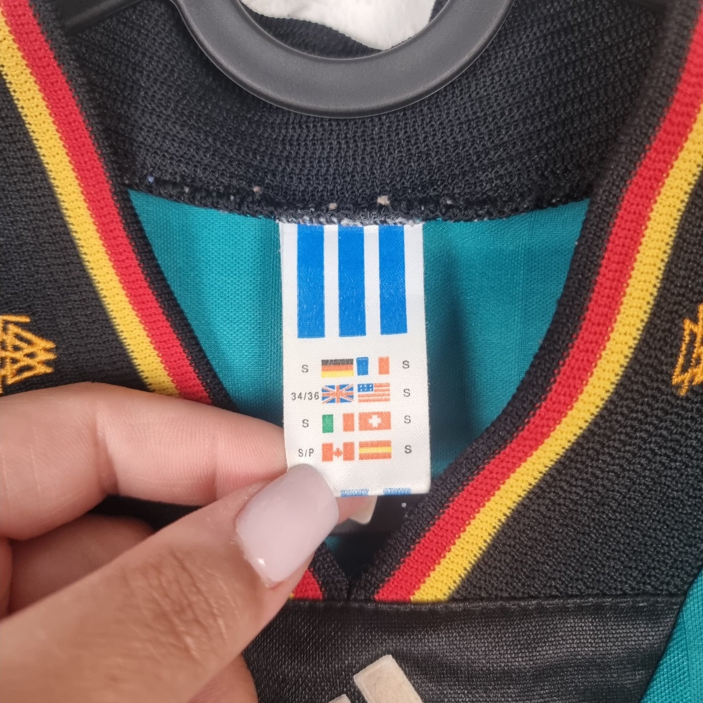 Trikot - Deutschland - 1992 - S - Auswärts