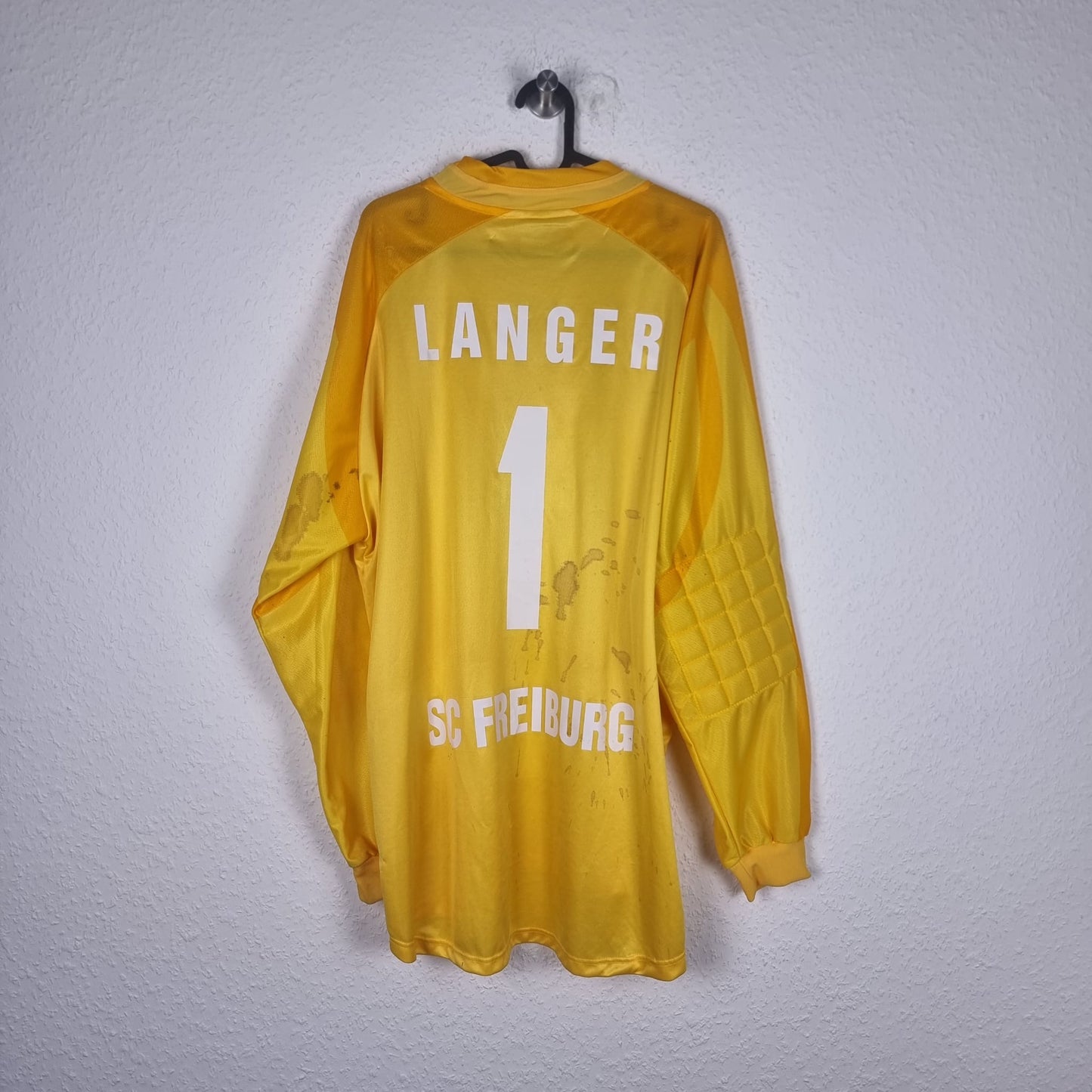 Torwarttrikot - SC Freiburg - Michael Langer - 2003/2004 - XL - Heim - Matchworn