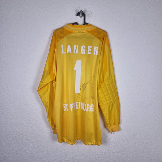 Torwarttrikot - SC Freiburg - Michael Langer - 2003/2004 - XL - Heim - Matchworn