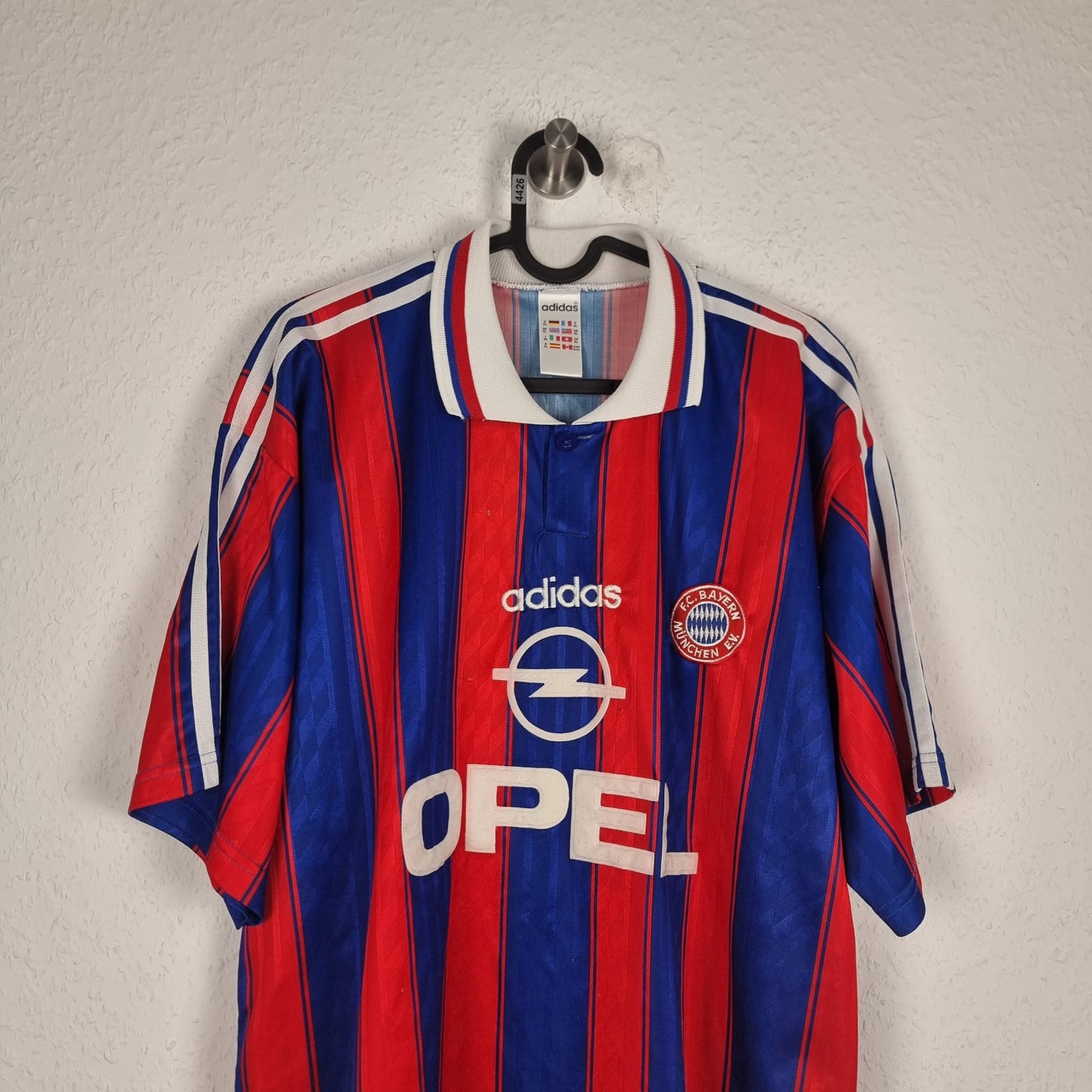 Trikot - FC Bayern München - Emil Kostadinov - 1995/1996 - XL - Heim