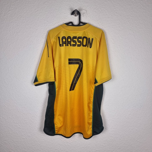 Trikot - Celtic Glasgow - Henrik Larsson - 2002/2003  - XL - Auswärts