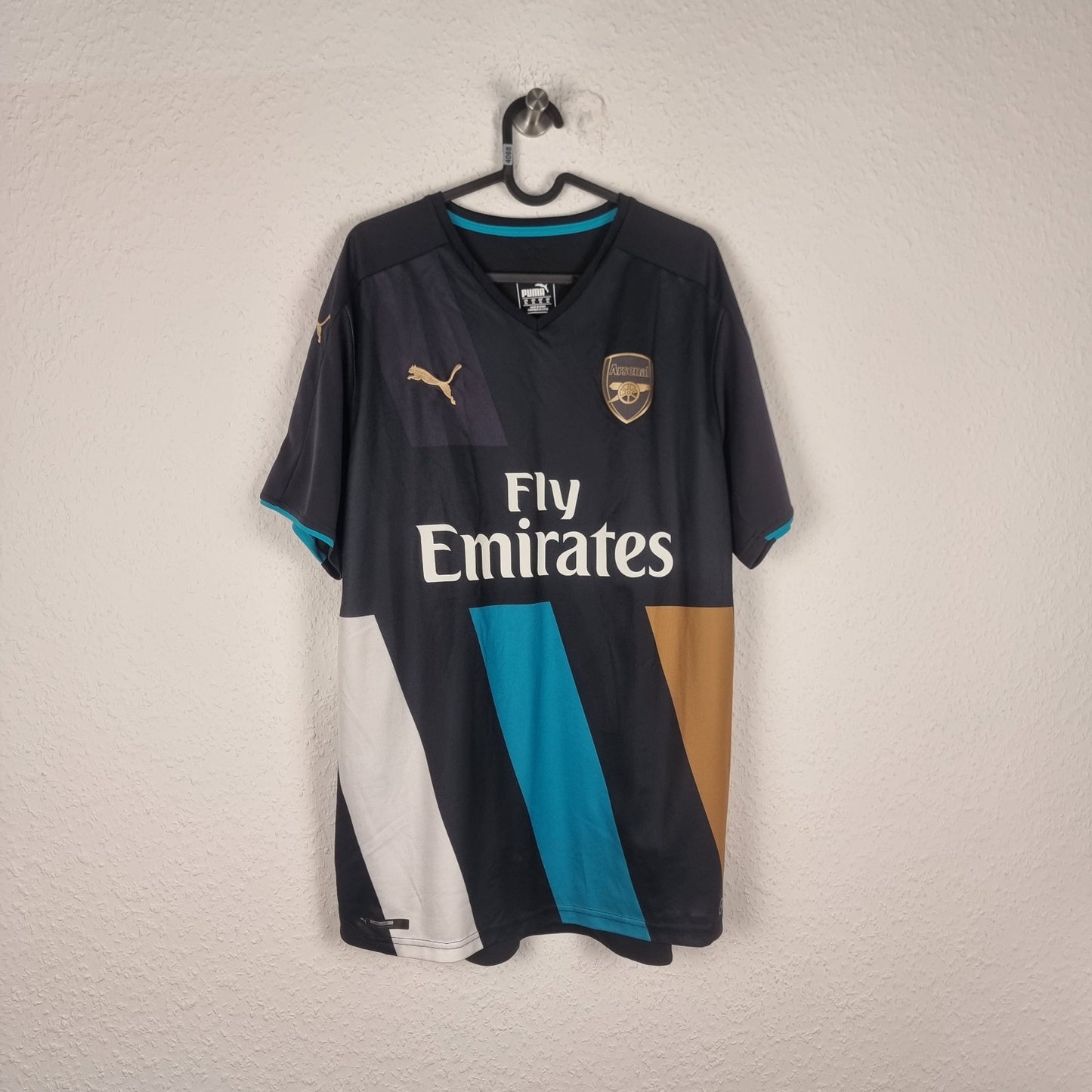 Trikot - FC Arsenal - Mikel Arteta - 2015/2016 - XL - Drittes