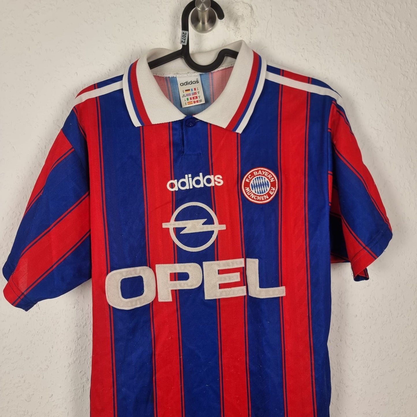 Trikot - FC Bayern München - Christian Ziege - 1995/1996 - S -  Heim