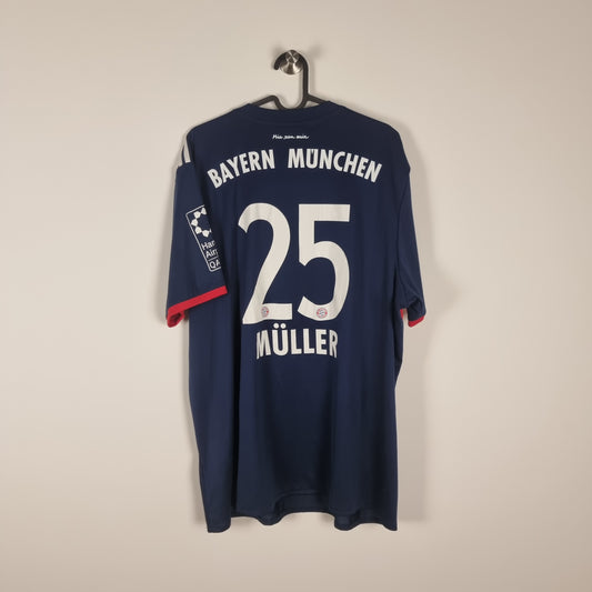 Trikot - FC Bayern München - Thomas Müller - 2017/2018 - XL - Auswärts