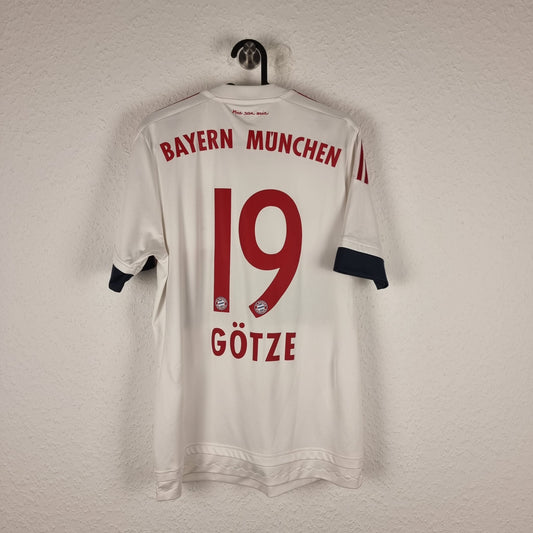 Trikot - Bayern München - Mario Götze -  2015/2016 - S - Auswärts