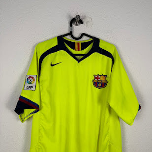 Trikot - FC Barcelona - 2005/2006 - M - Auswärts