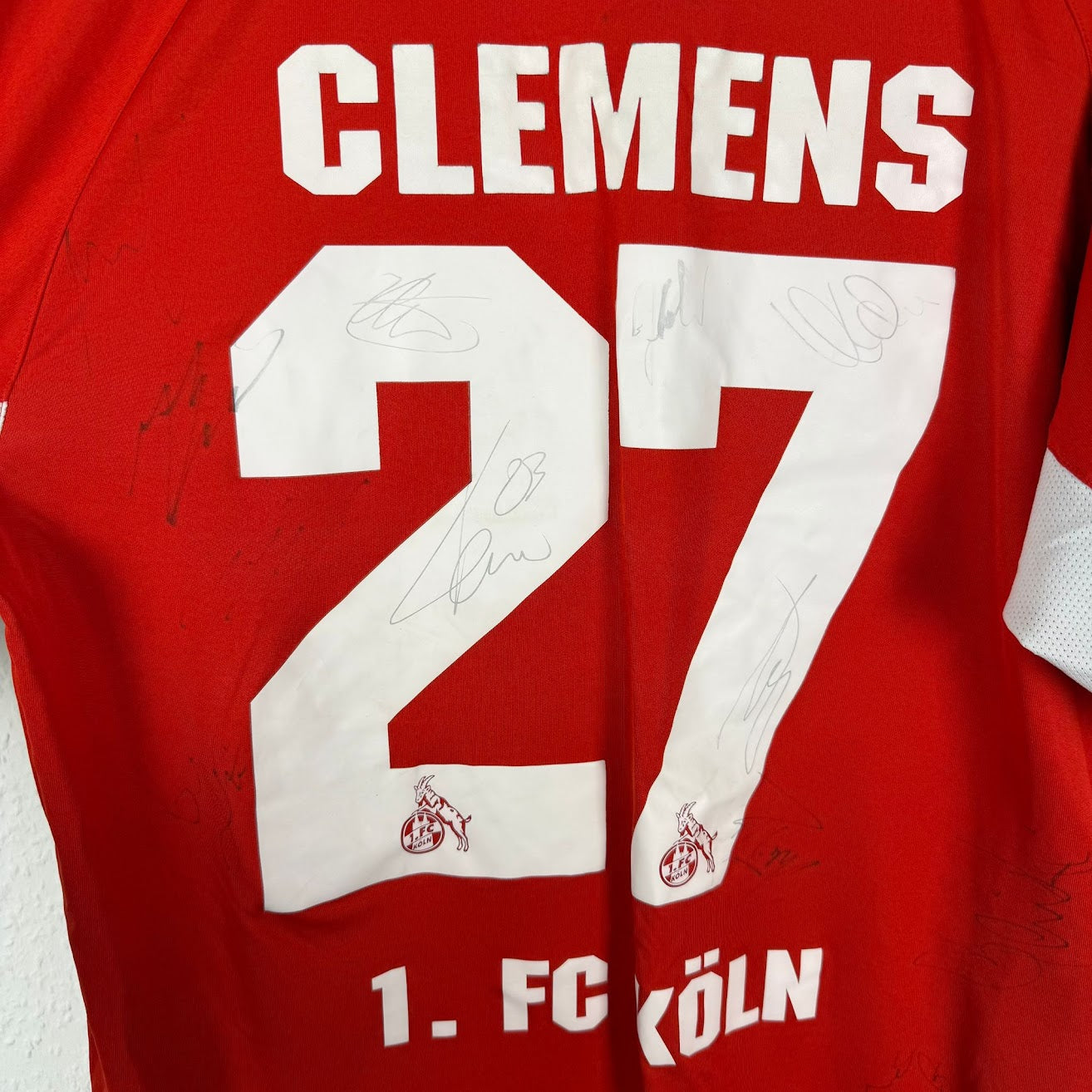 Trikot - 1. FC Köln - Christian Clemens - 2012/2013 - L - Heim
