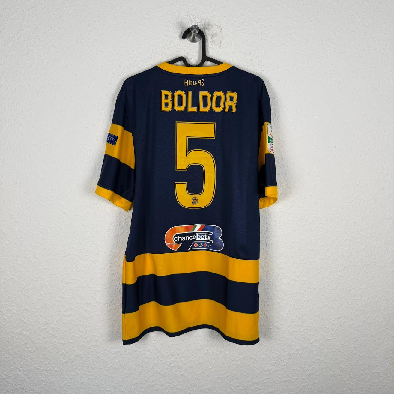 Trikot - Hellas Verona - Deian Boldor - 2016/2017 - L - Heim