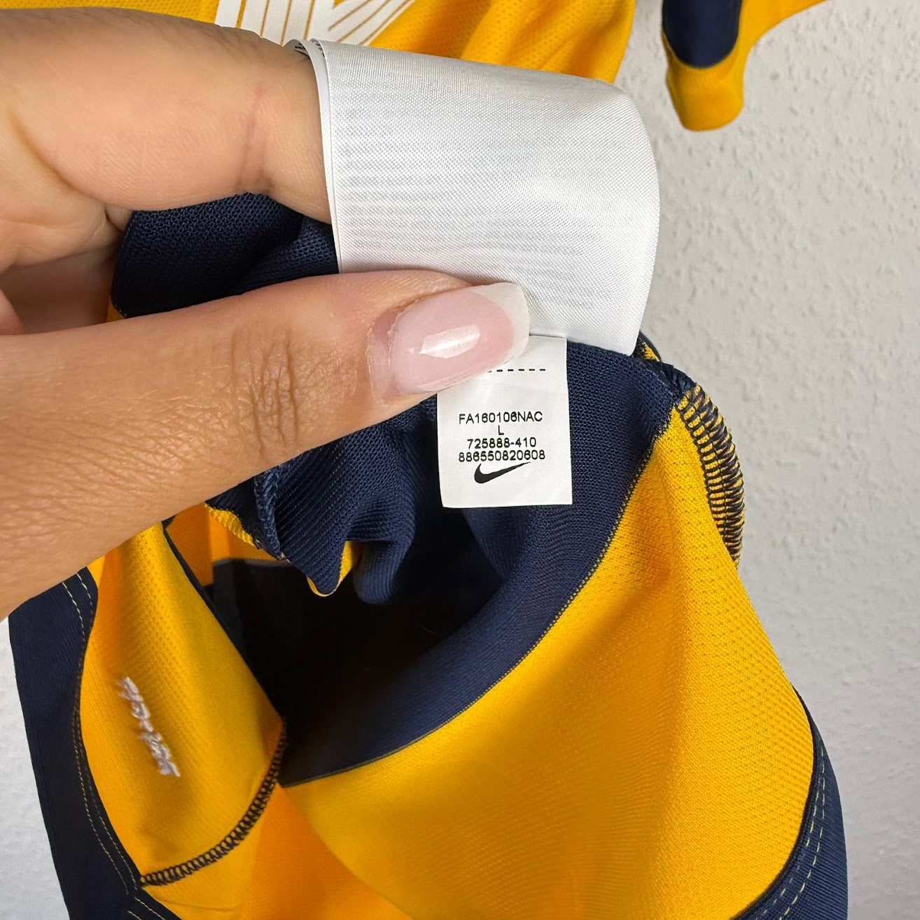 Trikot - Hellas Verona - Deian Boldor - 2016/2017 - L - Heim