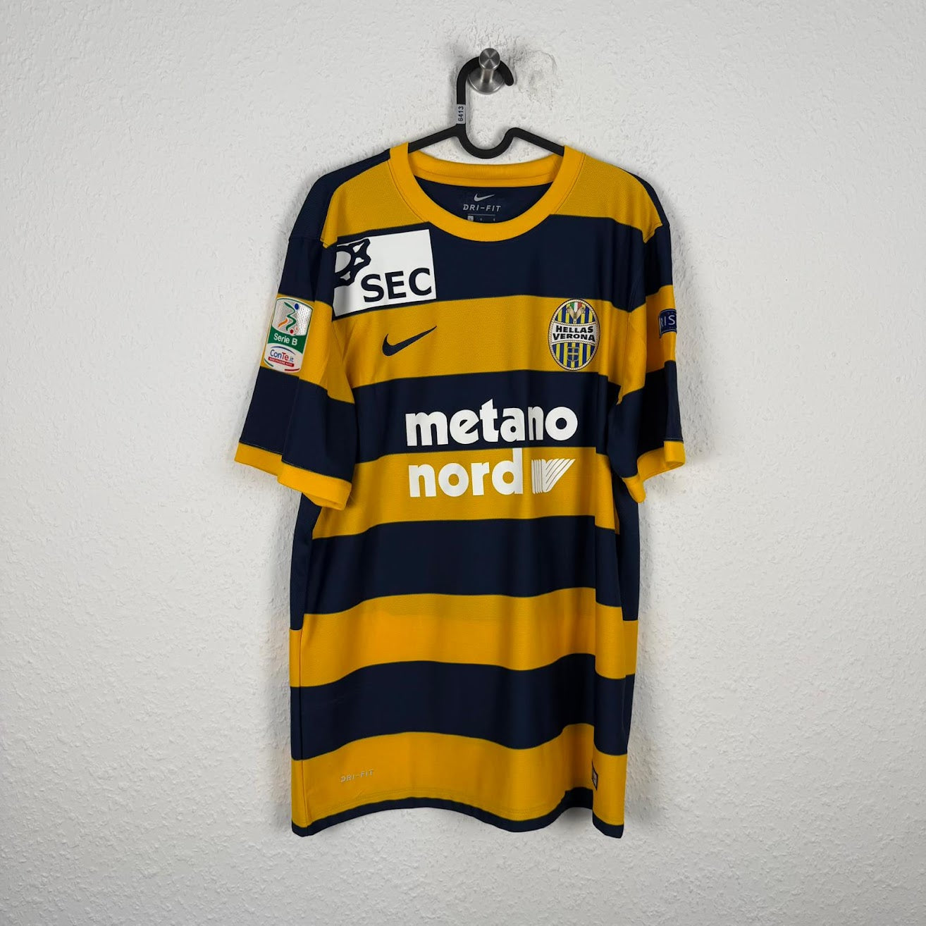 Trikot - Hellas Verona - Deian Boldor - 2016/2017 - L - Heim
